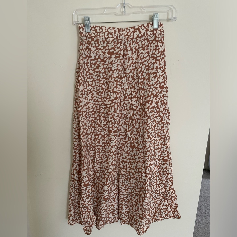 Mango cotton maxi skirt